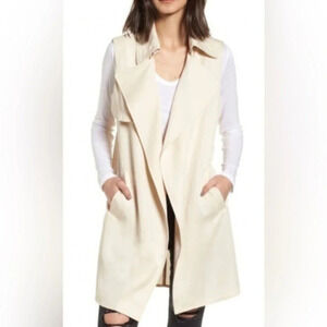 Vigoss Womens Zoe Longline Trench Vest size medium